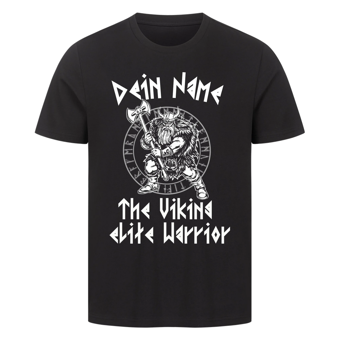 The Viking elite Warrior - Premium T-Shirt Unisex personalisiert