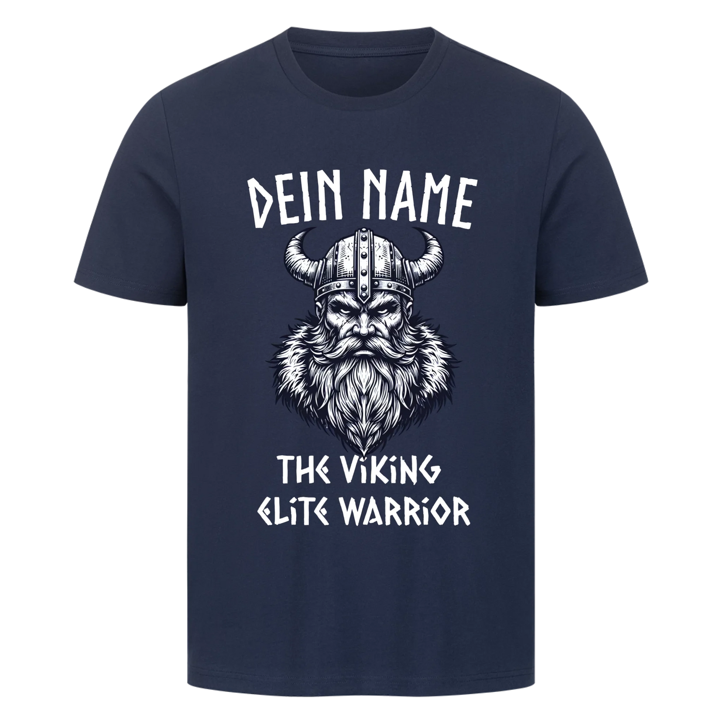Dein Name the Viking Warrior - Premium T-Shirt Unisex personalisierbar