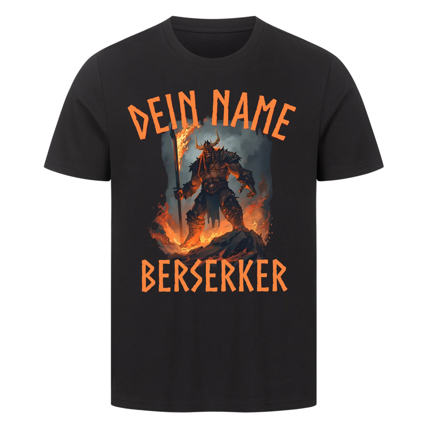 Dein Name Berserker - Premium T-Shirt Unisex personalisierbar