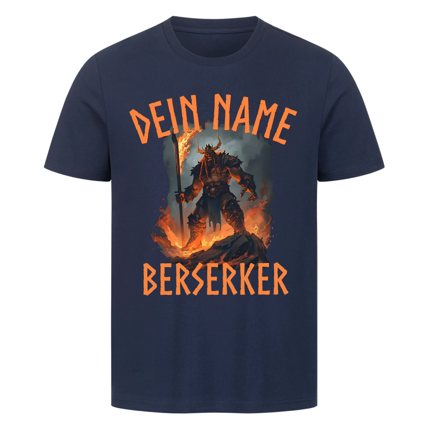 Dein Name Berserker - Premium T-Shirt Unisex personalisierbar