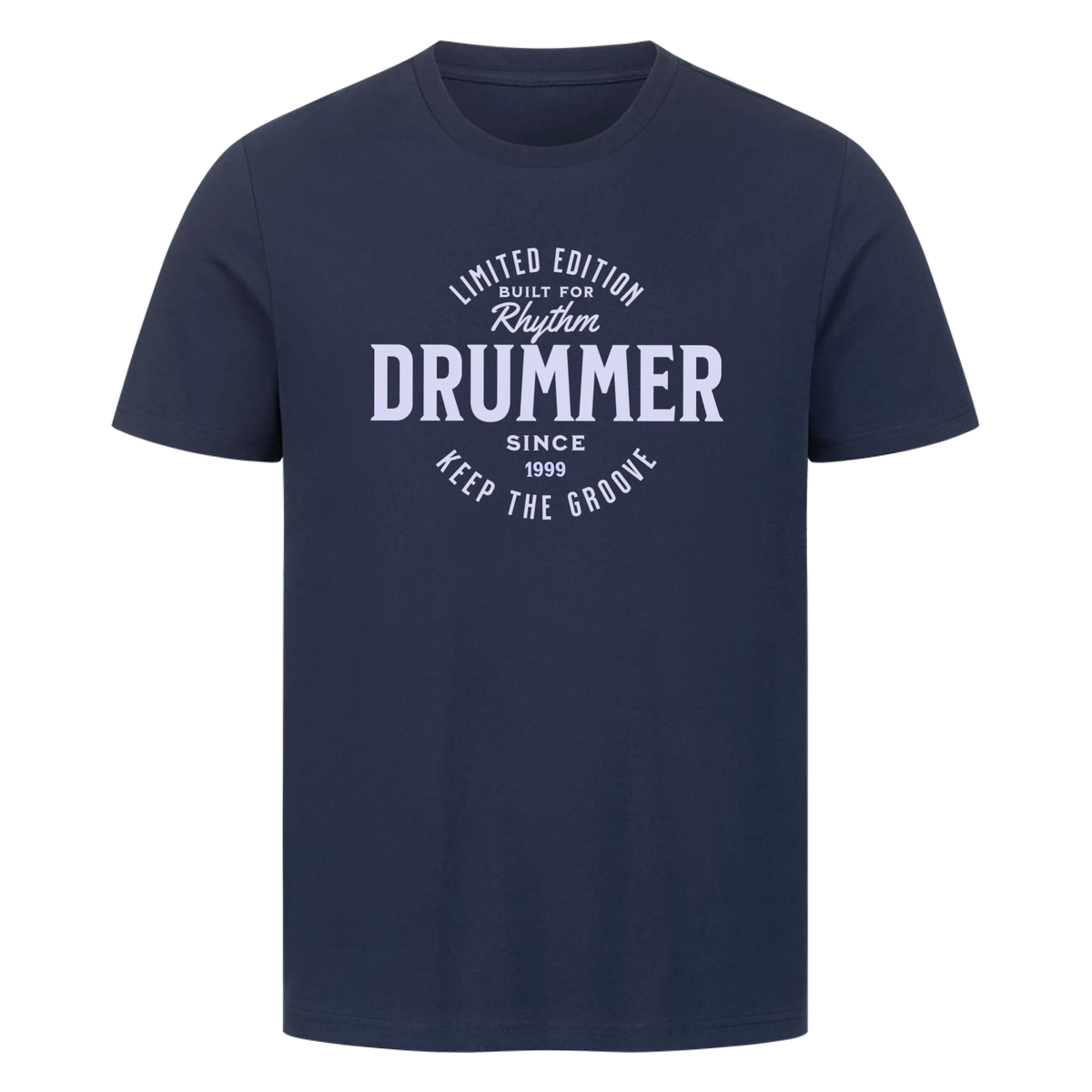 Drummer Limited Edition und Geburtsjahr - Premium T-Shirt Unisex personalisierbar