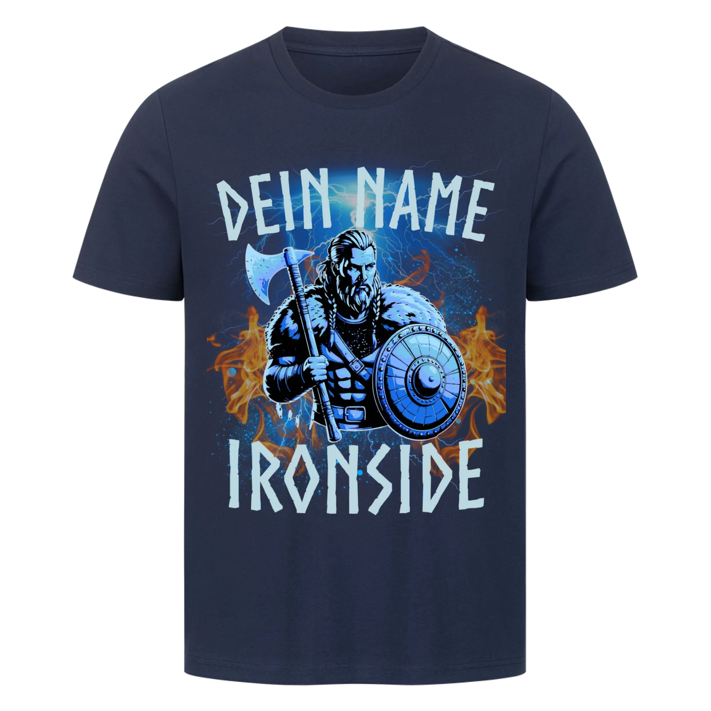 Dein Name Ironside - Premium T-Shirt Unisex personalisiert