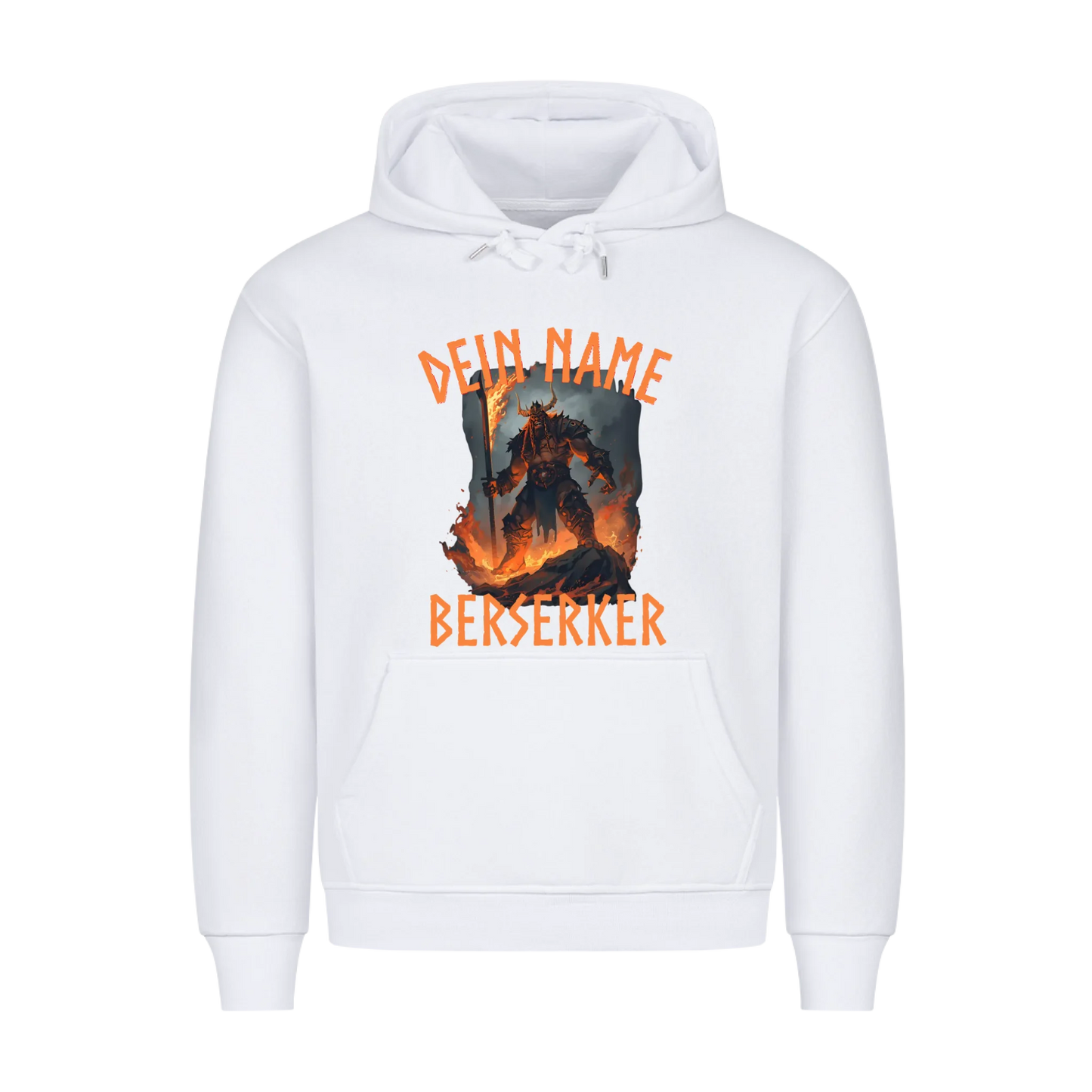 Your Name Berserker - Premium Unisex Hoodie, Customizable