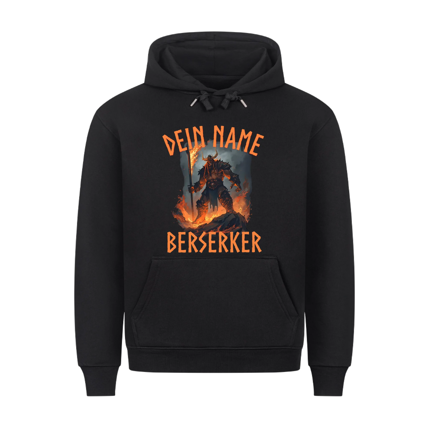Your Name Berserker - Premium Unisex Hoodie, Customizable