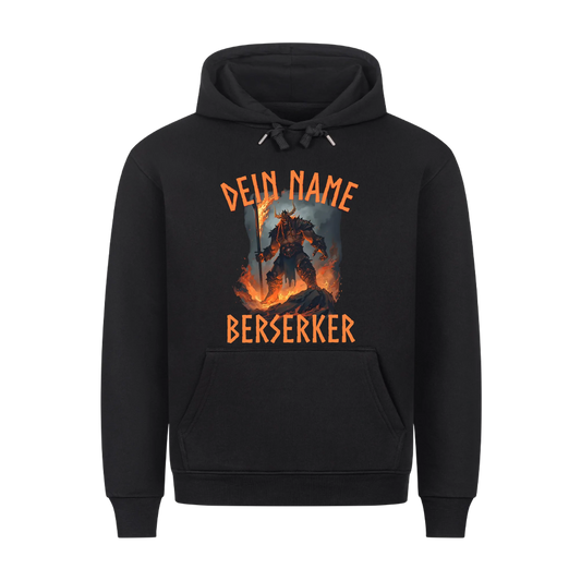 Dein Name Berserker - Premium Hoodie Unisex personalisierbar