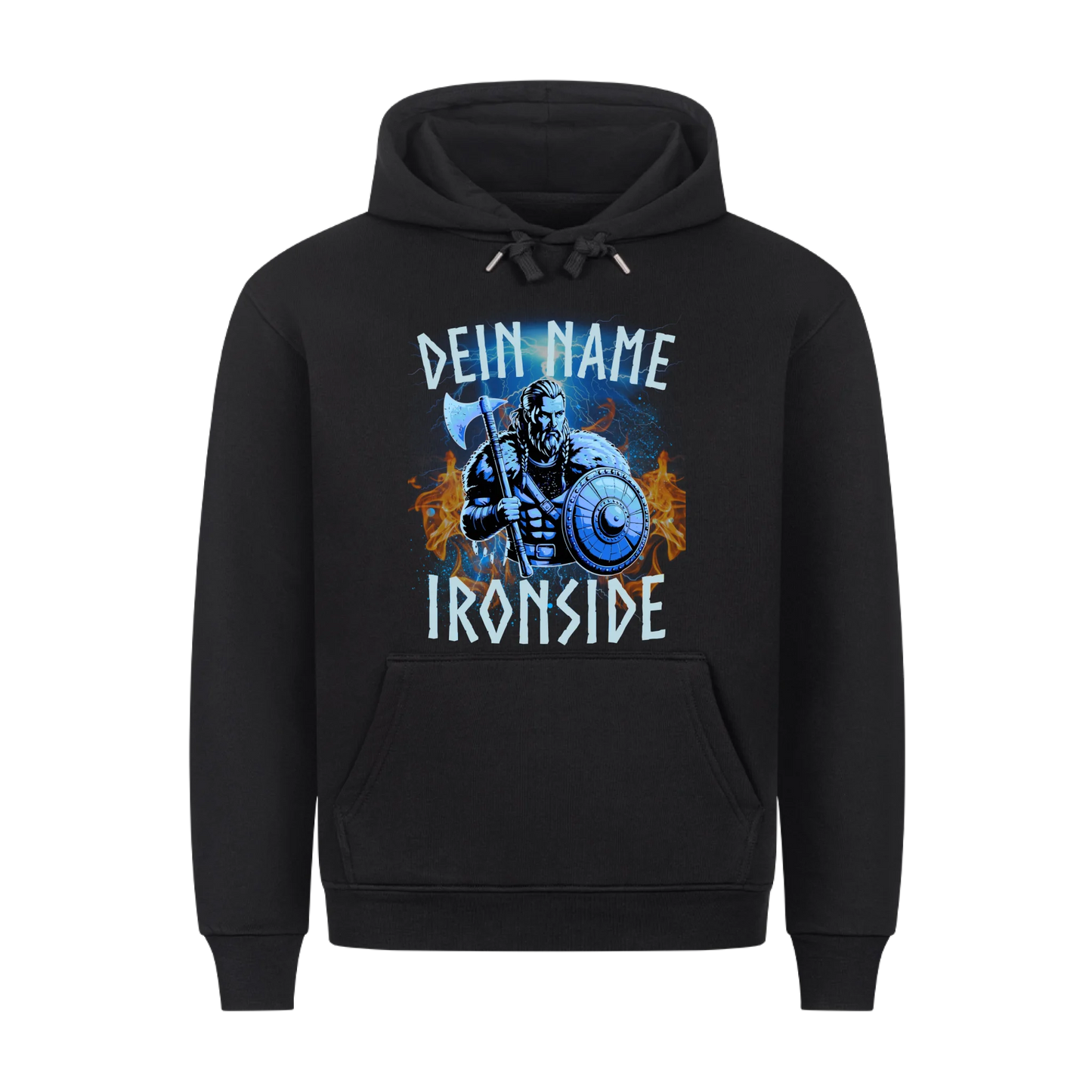 Dein Name Ironside - Premium Hoodie Unisex personalisierbar