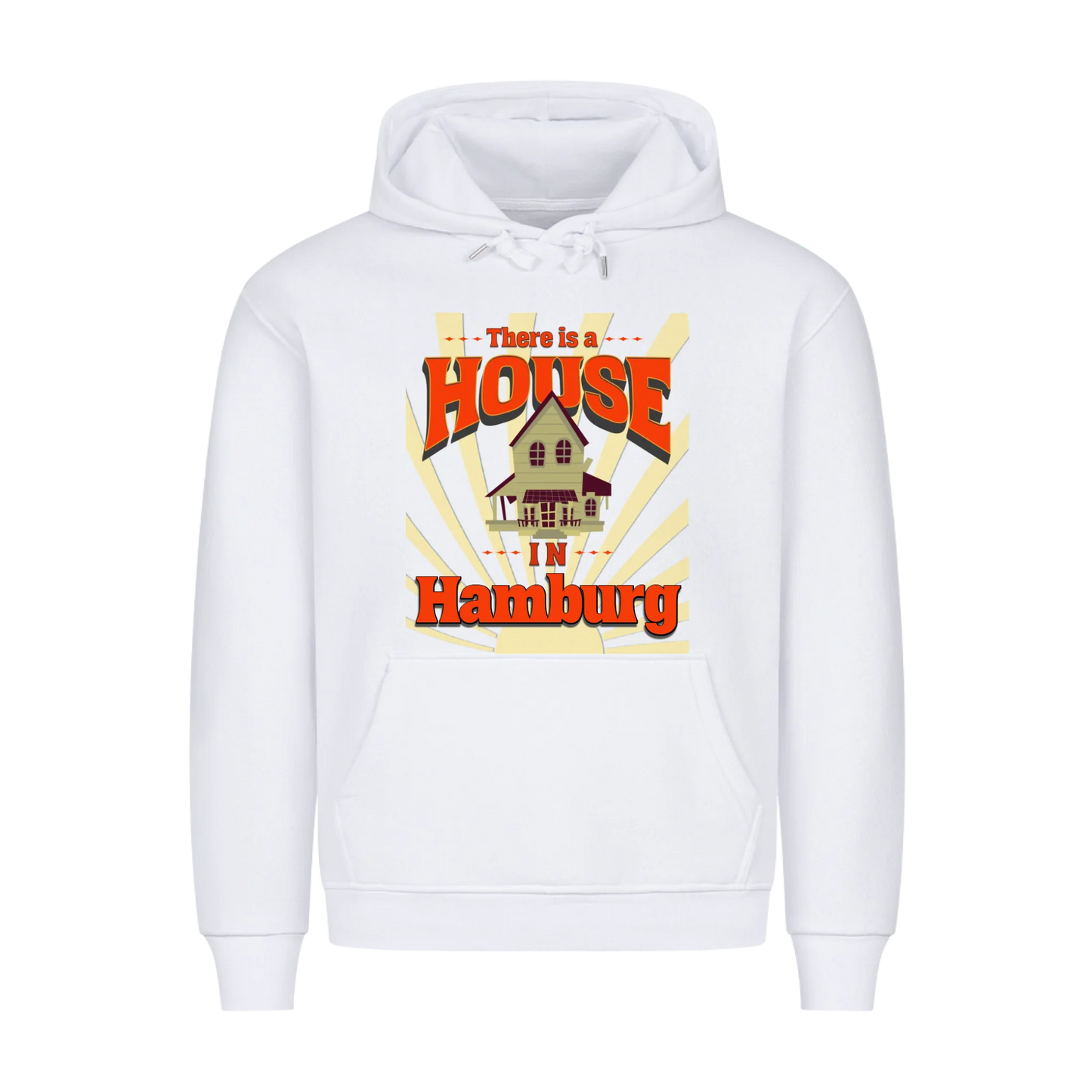There is a House - Premium Hoodie Unisex personalisierbar