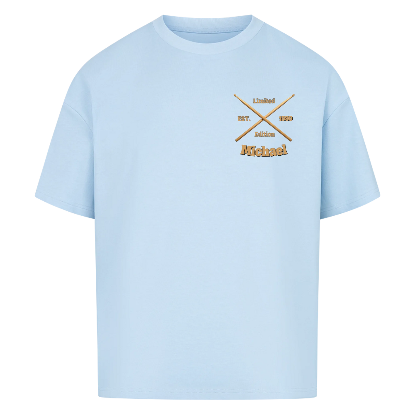 Personalisiertes Shirt mit Deinem Namen und Deinem Geburtsjahr - Premium Oversized Shirt Unisex