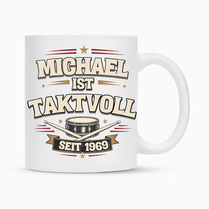 Dein Wunschname und Dein Geburtsjahr individuell auf Deiner Tasse