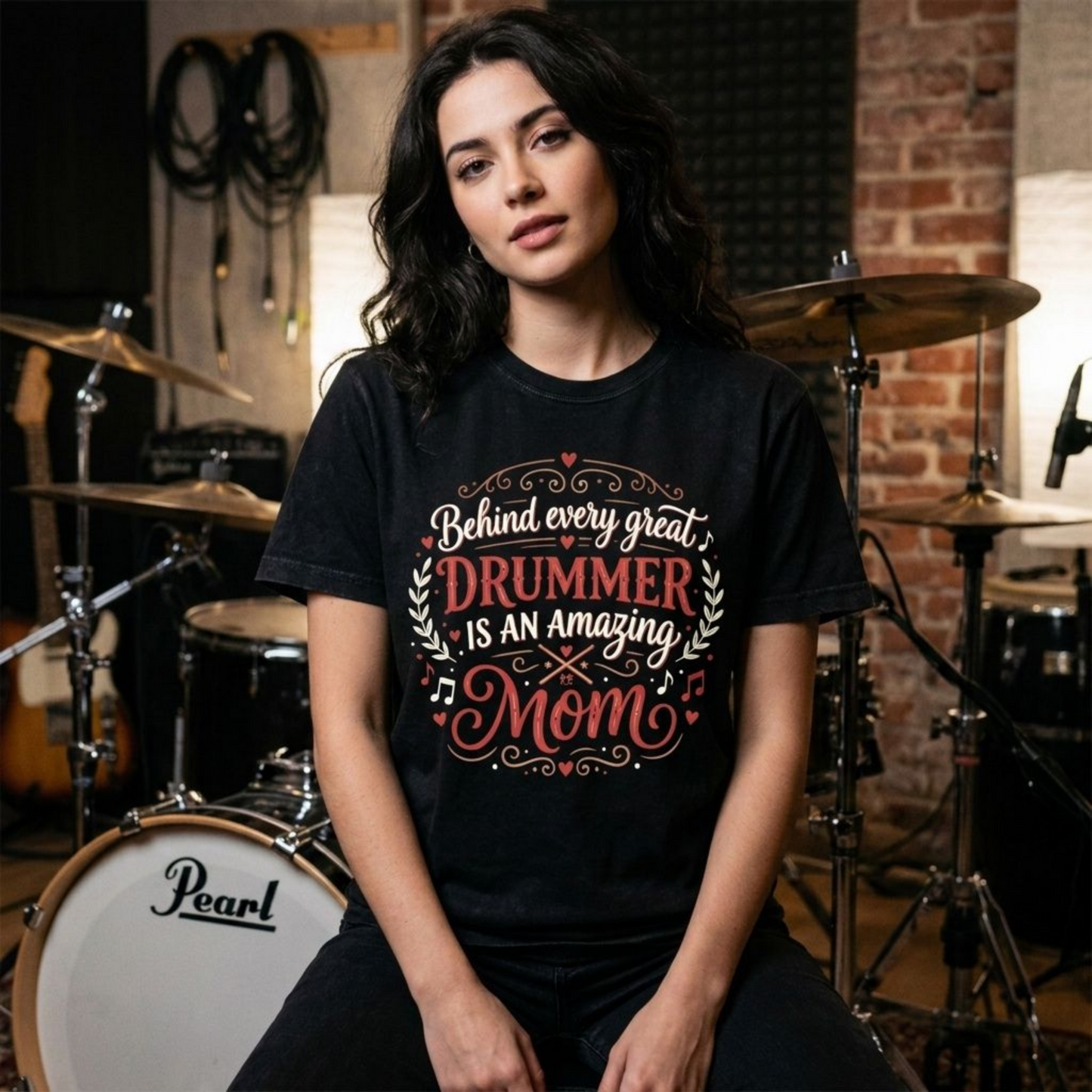 Drummer Mom 2 - Premium T-Shirt