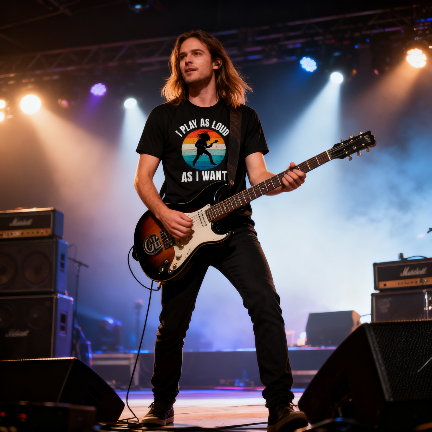 I play as loud - Premium T-Shirt Unisex