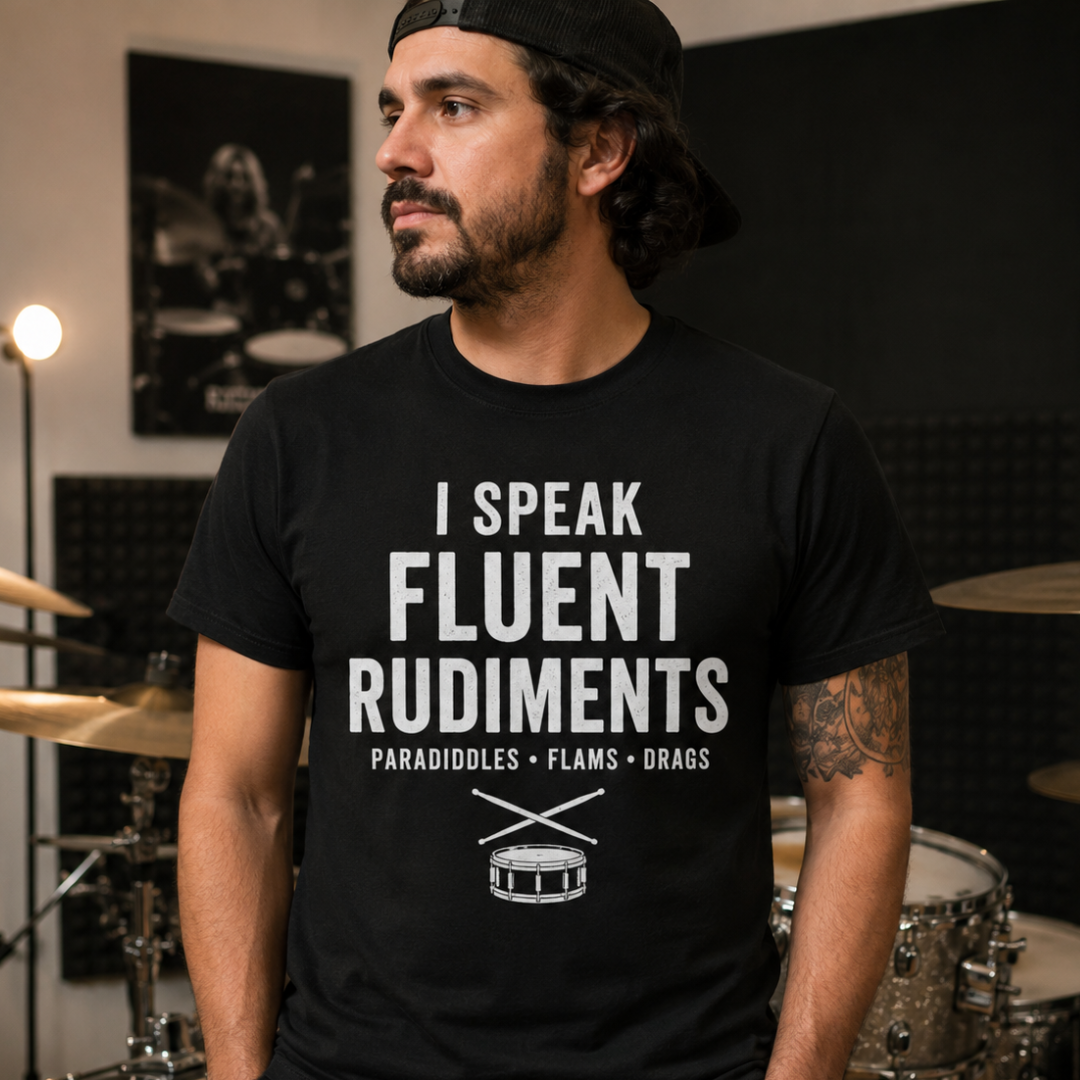 I speak fluent Rudiments -  Premium T-Shirt Unisex