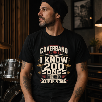 Coverband Drummer - Premium T-Shirt Unisex